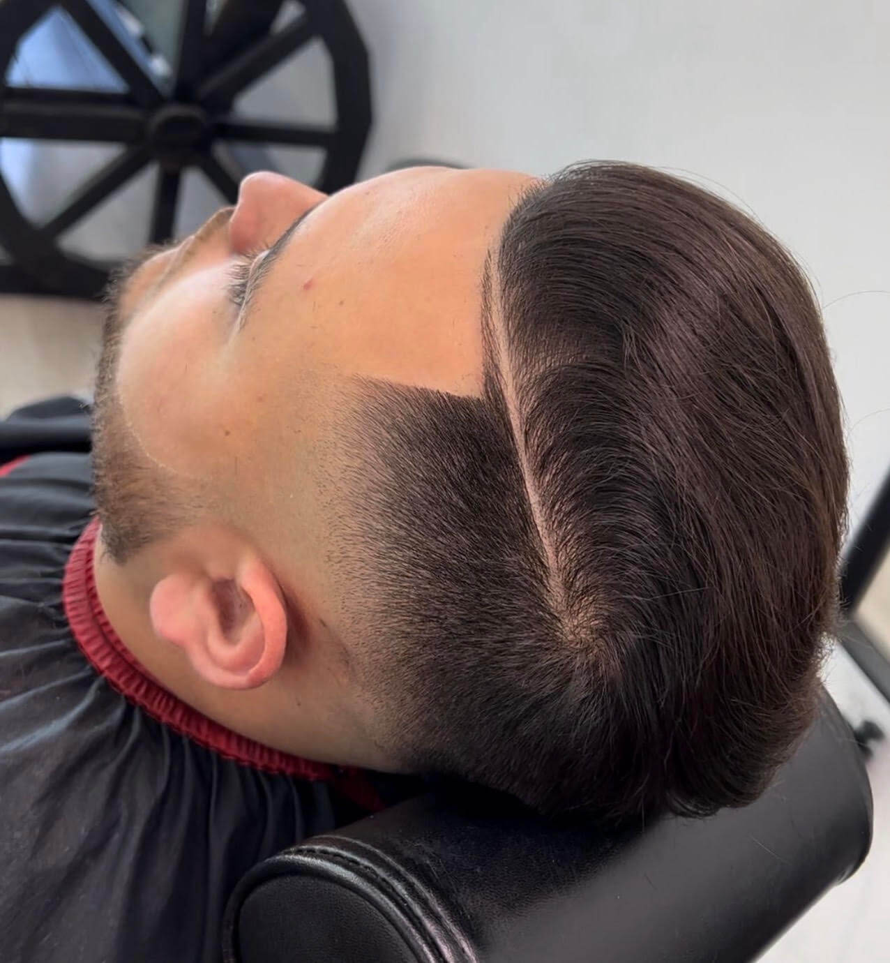 Hard Part Fade with Line Up at Ritual Barber Studio